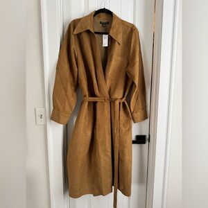 Banana Republic Suede Coat